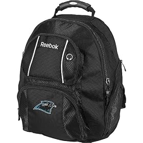 Reebok Carolina Panthers Backpack with Laptop Compartment