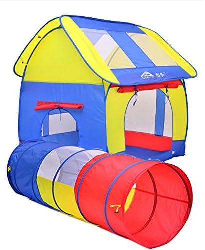 Child Tent Game House Toy Big House Playhouse tent and Tunnel outdoor Indoor