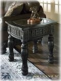 Brittania Rose Square End Table by Ashley Furniture