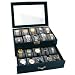 20 Watch Glass Top Showcase Displays Jewelry Box