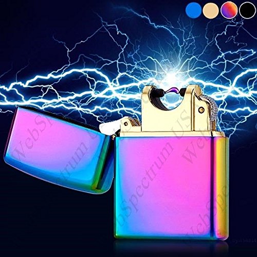 Portable USB Rechargeable Flameless Electronic Windproof Cigar Cigarette Lighter
