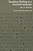 Teaching Writing as a Second Language (Studies in Writing and Rhetoric)