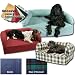 Snoozer Luxury Sofa Pet Bed - Extra Large / Regular Foam / Maya Floral Snoozer Luxury Sofa Pet Bed - Extra Large / Regular Foam / Maya Floral