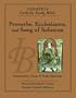 Ignatius Catholic Study Bible: Proverbs, Ecclesiastes, and Song of Solomon