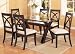Elegant Glass Top Dining Table