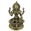 Goddess Laxmi Statue Brass Figurines