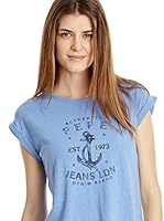 Pepe Jeans London Camiseta Manga Corta Ferminela (Azul)