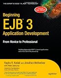 Beginning EJB 3 Application Development: From Novice to Professional (Beginning: From Novice to Professional)