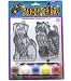 Stained Glass Suncatcher Kits - Cat & Dog