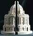 The Radcliffe Camera Architectural Model and Split Bookends By Timothy Richards