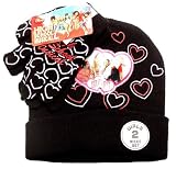 HIGH SCHOOL MUSICAL 2 PCS BEANIE SET BLACK