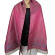 Handmade Womens Silk Scarves In Brocade Floral Designs, Clothes From India