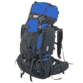 TAIGA International® Sovereign Travel & Hiking Back Pack Backpack, Navy, Large