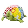 Color Zoo Taylor the Turtle Stuffed Animal - Green Patchwork