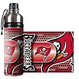 Tampa Bay Buccaneers - NFL 24oz Stainless Steel Water Bottle with 360&Acirc;&ordm; Wrap