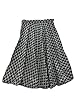 Indian Long Skirt Cotton Printed Womens Designer Black Maxi Skirt