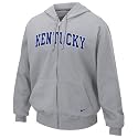 Nike Kentucky Wildcats Ash Classic Full Zip Hoody Sweatshirt
