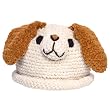 Adorable Chenille Puppy Baby Beanie HandKnit Hat 1~2 Years