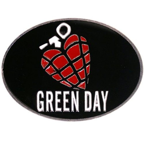 Green Day - Grenade Belt Buckle