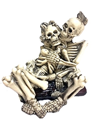 Beach Lovers - Collectible Figurine Statue Sculpture Figure Punk Skull Skeleton Adult