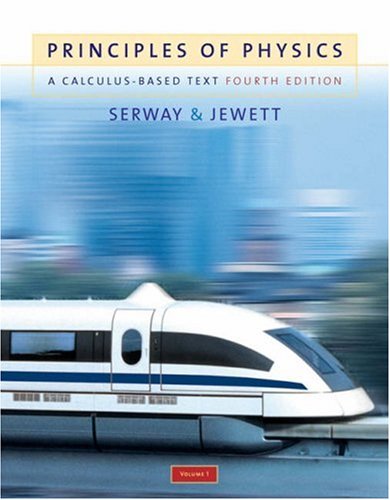 Principles of Physics: v.1: A Calculus Based Text: Vol 1