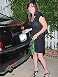 One October Green Patent Leather Clutch