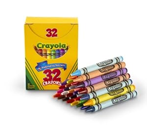 Amazon.com: Crayola 32 Count Crayons Tuck Box: Toys & Games