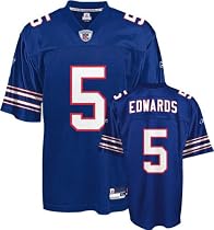 Trent Edwards Reebok NFL Alternate Replica Buffalo Bills Youth Jersey