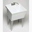 Swanstone MF-1F.010 Veritek Floor Standing Single Bowl Laundry Tub