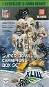 2009 Upper Deck Pittsburgh Steelers Super Bowl 43 XLIII Champs Limited Edition Factory Sealed Boxed Set. Ben Roethlisberger, James Harrison, Santonio Holmes, Hines Ward, Troy Polamalu and Many More!