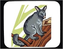 Decorated Mouse Pad with animals, wildlife, Australia, phalanger, animal