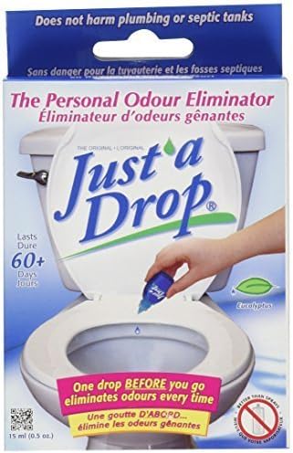 Just A Drop - Natural Toilet Odor Eliminator - Eucalyptus - 15 mL by Just A Drop