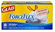Glad Drawstring ForceFlex Tall Kitchen Bags, 13 Gallon, 38-Count Bags (Pack of 6)