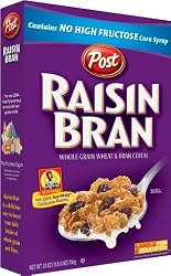 Post Raisin Bran Cereal, 25-Ounce Boxes (Pack of 5)