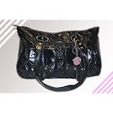 Dog Cat Faux-Leather Pet Carrier Small