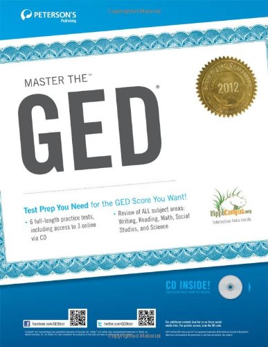 Master the GED 2012 (w/CD) (Master the Ged (Book & CD-Rom))