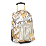  : JanSport Superbreak Wheeled Backpack (Grey/Orange/Hibiscus)