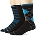 Ben Sherman Men's 3 Pack Albert Pattern Socks, Royal Blue, 9 -12