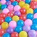 Honory 200pcs Colorful Ball Fun Ball Soft Plastic Ocean Ball Baby Kid Toy Swim Pit Toy