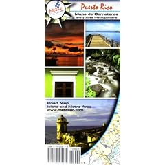 Puerto Rico "Mapa de Carreteras" and San Juan City Plan (Spanish Edition)