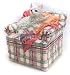 Cookie Jar or Canister - Plaid Sofa Cat