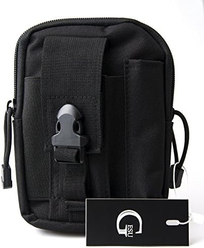 Tactical Pouch-Outdoor Compact waterproof Tactical EDC Utility Gadget Waist Pack Cell Phone Pouch Tools Holster Belt Bag for Camping Hiking
