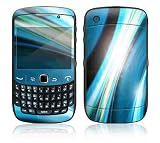 Abstract blue Design Decal Skin Sticker for BlackBerry Curve 8500 Cell Phone