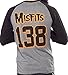 RockWaresUSA Misfits Astro Zombies Raglan Baseball T-Shirt Grey