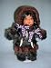 American Indian Porcelain Doll Pitsiark -Beautiful-