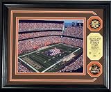 Cleveland Browns Stadium Photomint with 2 24KT Gold Coins - Cleveland Browns Plaque
