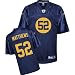 Reebok Green Bay/Acme Packers Clay Matthews Replica Alternate Jersey-Size: Extra Large
