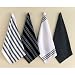 Basic Dishtowels Set of 4 - Charcoal