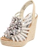 Naughty Monkey Women's Scream Queen Wedge Sandal