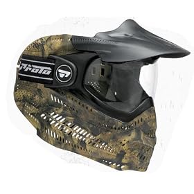 Proto Switch E.L. Anti Fog Single Paintball Goggle Woodland Camo